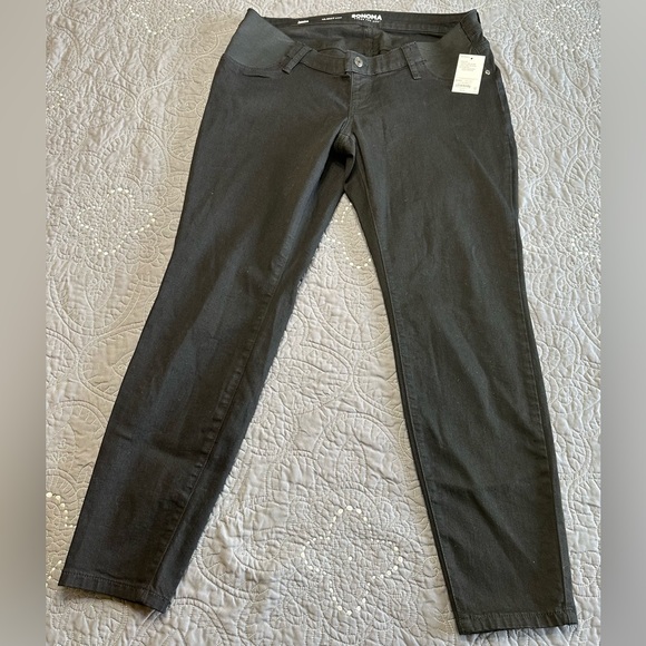 Sonoma Women’s Black Maternity Jeggings NWT Various Sizes - Picture 7 of 7